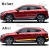 Car Door Side Skirt Stripe Sticker Decal For Mercedes Benz GLE GLK ML Class AMG W164 W166 GLE350 GLE400 GLK350 ML350 Accessories