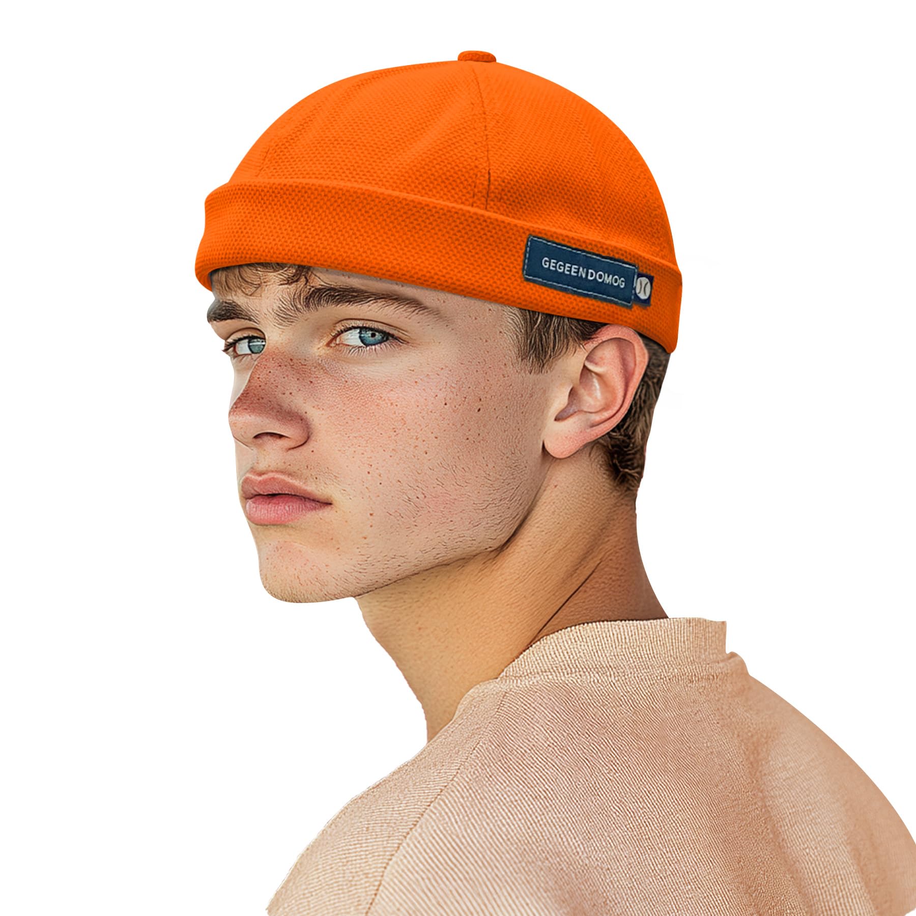 

Croogo Бесшовный рулонный берет Идеально подходит для весны и уникальная модная шапка-мешок для мужчин и женщин, Кепка, Сетка, Дышащая, Летняя, Панама, Шляпа, оранжевый