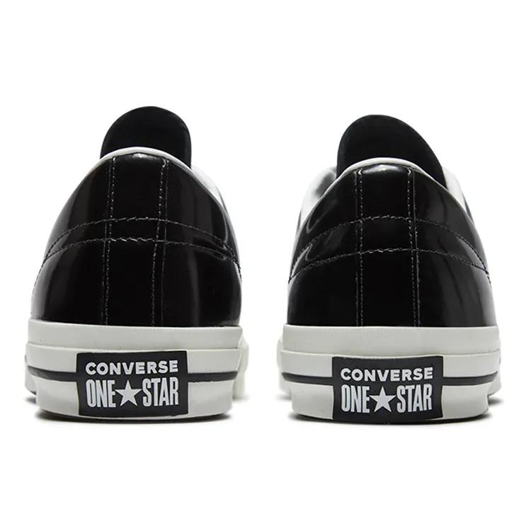 Converse One Star Ox 'HanByeol - Black' (Unisex) Black / White Canvas Shoes 165741C
