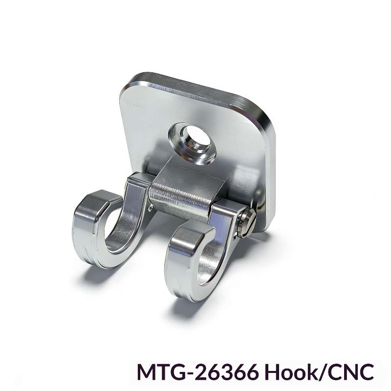 Giorno 125 Scooter Luggage Hook CNC Aluminum Carrier Hanger Sturdy and Rustproof for Outdoor Travel A1