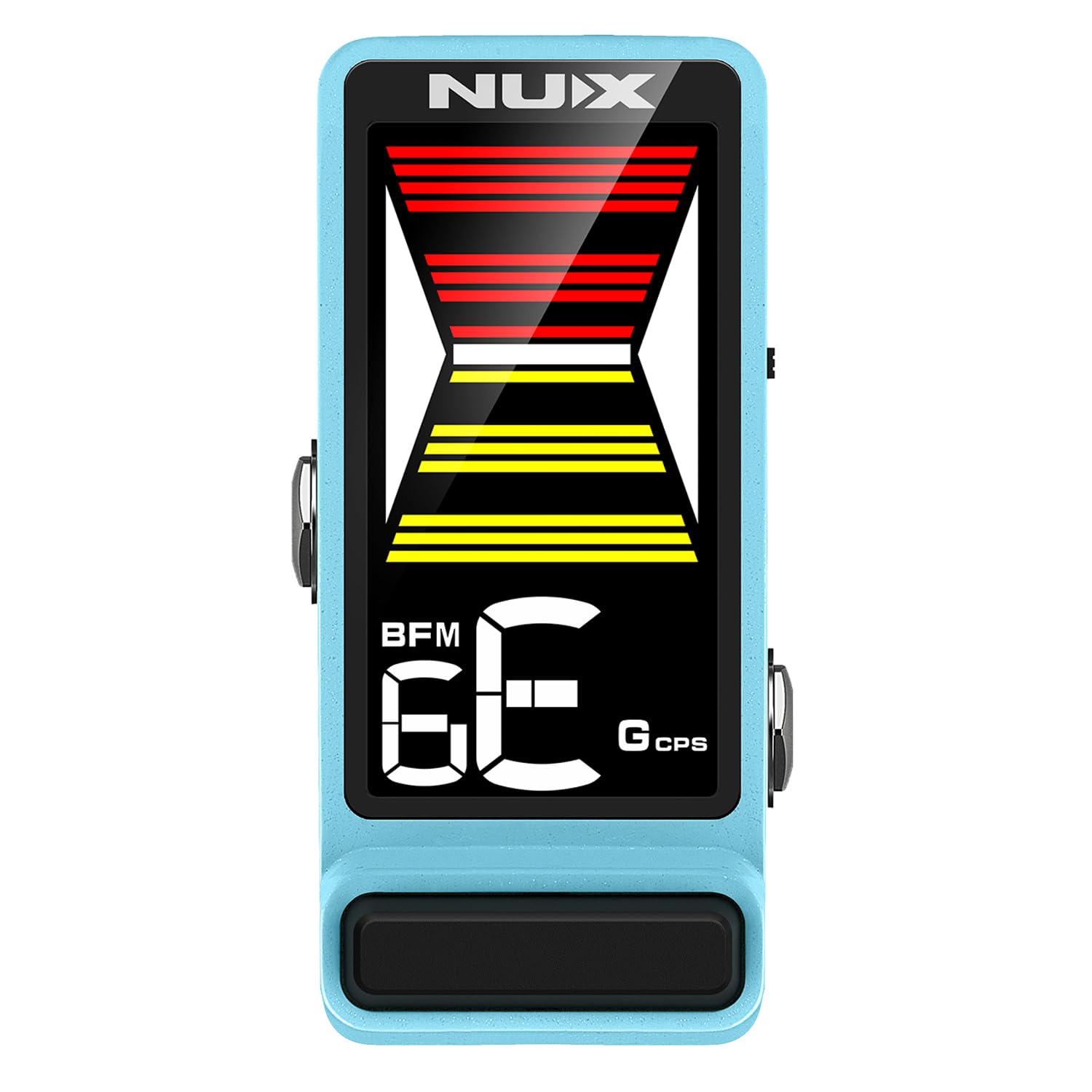 

NUX Blue Flow Tune MKII Guitar Bass Pedal Tuner NTU-3 Tuner, Tuner,