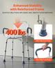 Swivel Shower Chair with Arms and Back, 180 kg Load Heavy Duty Bench Seat for Inside Shower Stall and Bathtub, Height Adjustable Bathroom Bath Tub
