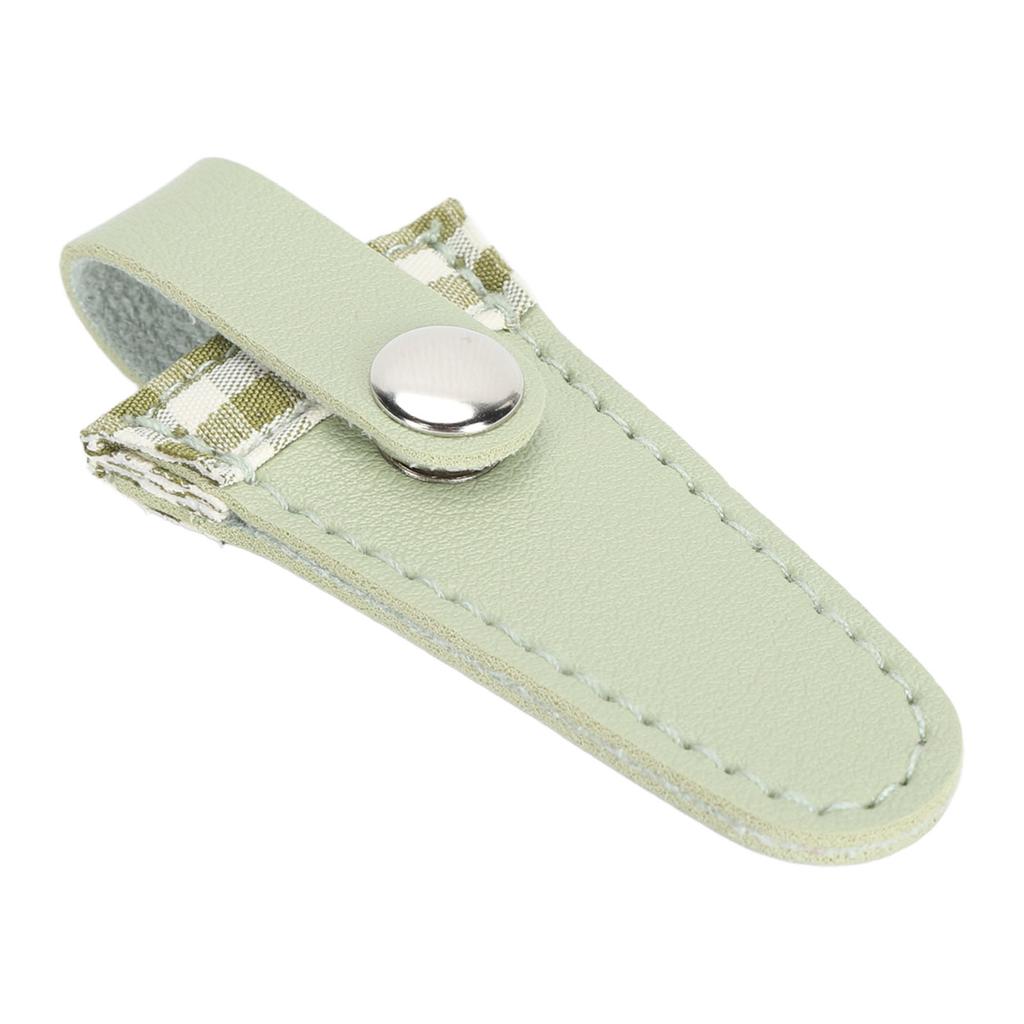 Sewing Scissors Sheath Protective PU Leather Scissors Cover Protector Embroidery Scissors Sheath for Embroidery Sewing
