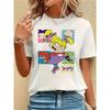 European Sizes Machine Washable, All-Season Versatile Top, Casual Attire, Fun Patterns, Comfortable Material, Trendy Style