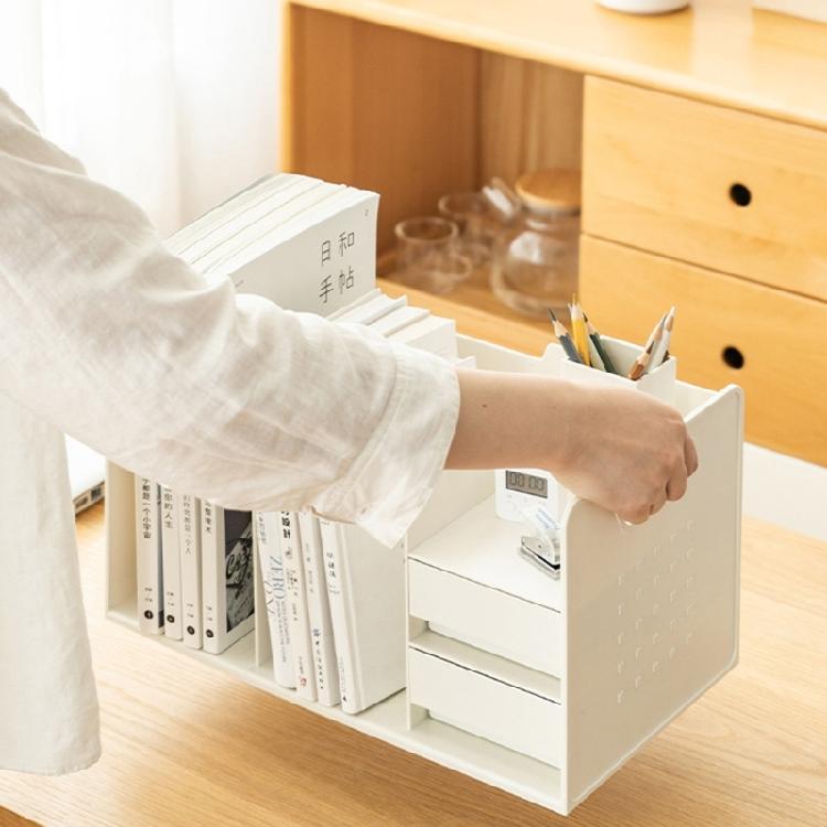 Multifunctional Storage Holder Book Stoppers Pen Holder Book Stoppers Drawer Desk Organizers for Library Dorm