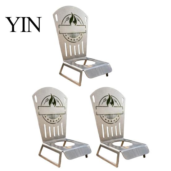 Heat Resistant Stainless Steel Rack Beer Can Chicken Roaster Rack, Durable Metal Vertical Poultry Stand, for Grill BBQ Grills Outdoor Picnic And Oven