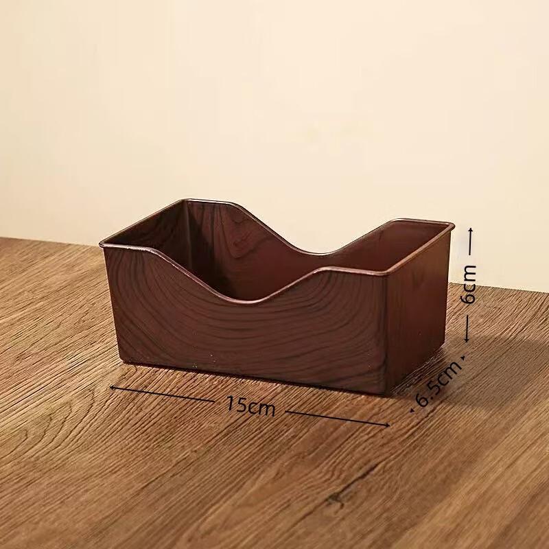 Yangge Imitation Wood Grain Snack & Bone Dish