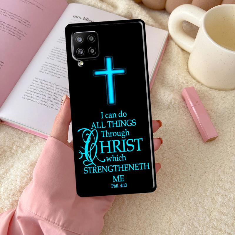 

Christian Jesus Christ Bible Verse For Samsung Galaxy A06 A16 A26 A36 A56 A52 A53 A33 A13 A34 A54 A14 A15 A35 A55 A22 A32 Case Samsung A55