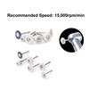 Dentales Komposit-Polierer-Set für Handstück mit niedriger Drehzahl Porzellan/Natürliche Zähne/Nagelpolieren Zahnheilkunde