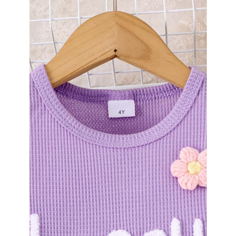 4-7J Kinderbekleidung Kinder Baby Hosenanzug Mädchen Sportshorts Anzug Freizeit Zweiteiler Ärmellos + Shorts Anzug