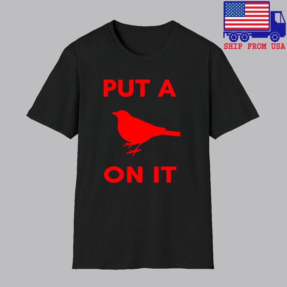 Put A Bird on It Portlandia Movie TV Show Men s Black Size S-5XL 2XL