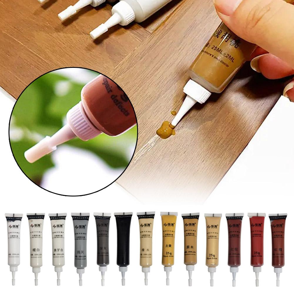 20ml Wooden Furniture Refinishing Paint Scratch Touch-up Tool Furniture Up Refinishing Furniture Kit Multicolor Wooden Touc B3T4