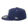 New Era 59FIFTY Cap MLB Los Angeles LAA Light Navy Side Under ONSPOTZ and Side Flat Popular Size Stickers Large and Small Sizes Everyday Sports