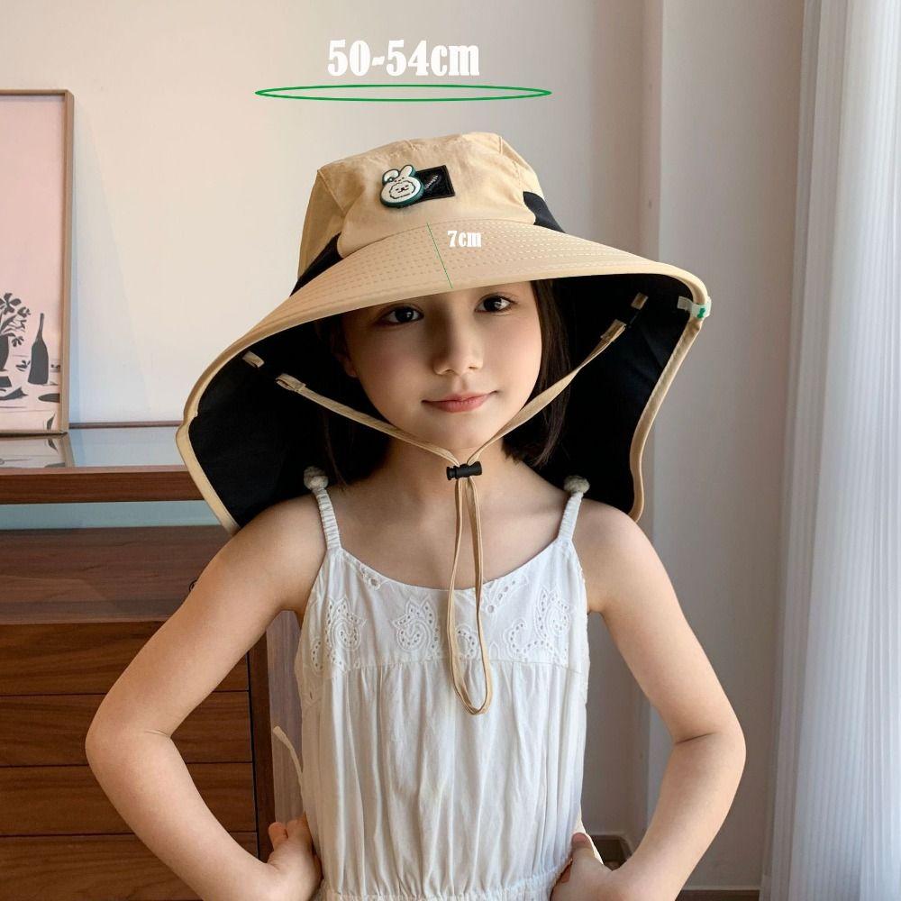 Breathable Children's Sun Hat Sun-Shade Fisherman Hats Camping Mountain Cap  Spring and Summer