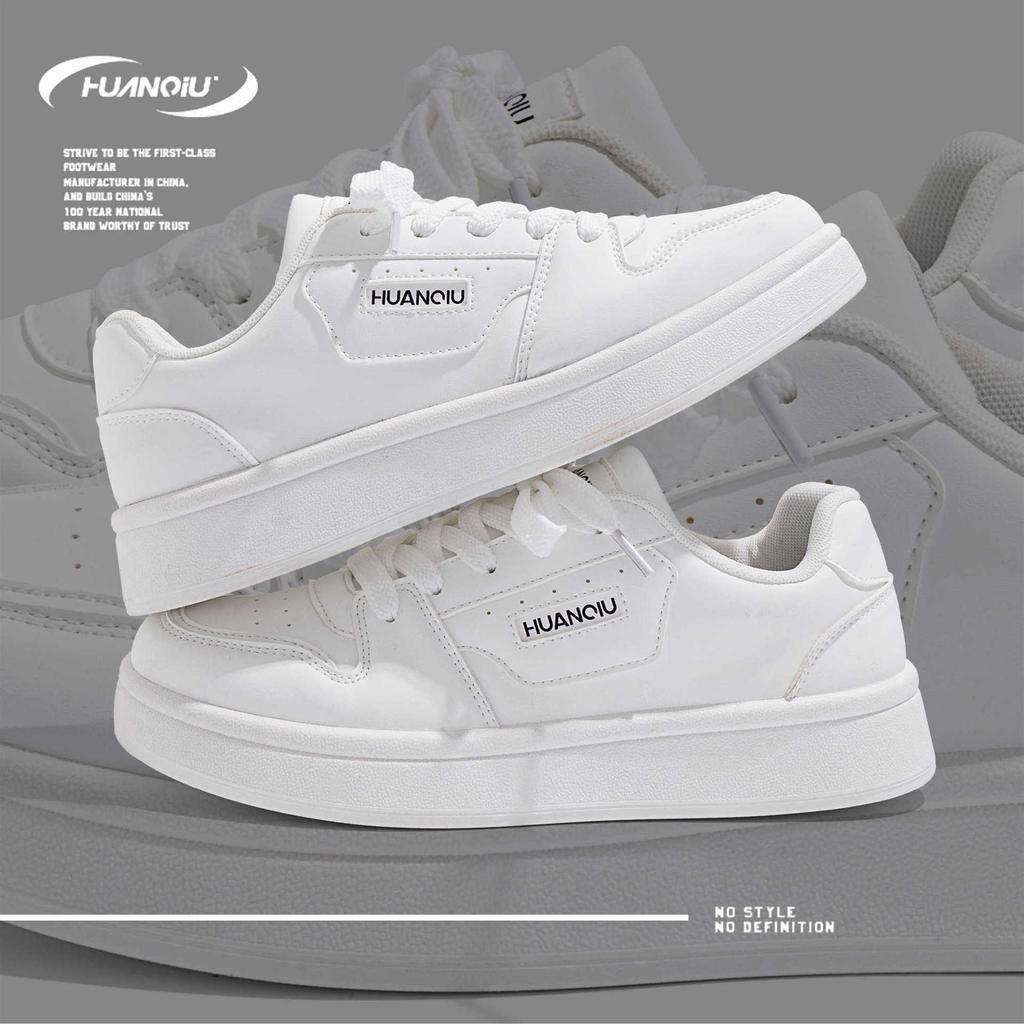 Globale Plattform weiße Schuhe Herren Frühling Sport Herrenschuhe Trend vielseitig weiche Sohle Herren Freizeitschuhe ZHQ68018-1