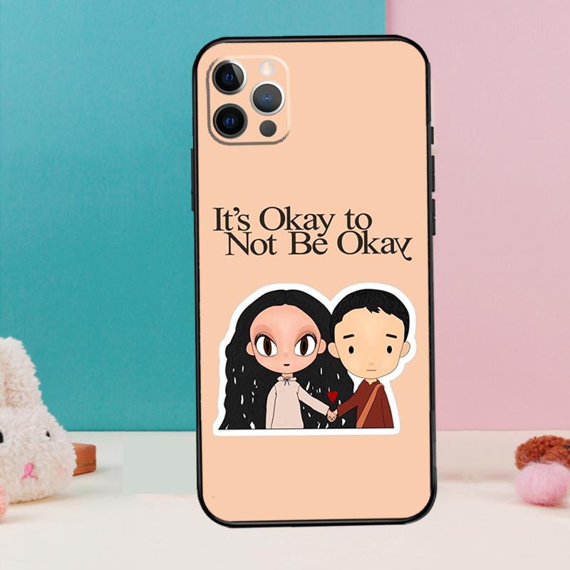 Koreanisches Drama Es ist okay, nicht zu sein Handyhülle für iPhone 17 Air 16 15 13 12 11 14 Pro Max 12 13 mini 15 16 Plus 16e Hülle Coque