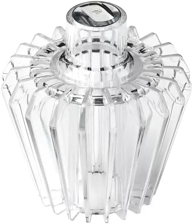 BERGBUCH Flat Bottom Rinse Assist Tool "1021" (New Clear Black) for Wave Dripper Coffee Filter Paper, Made with High-Performance Tritan Resin, Flat