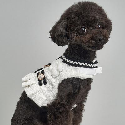 Harnais Camélia pour Chien, Blanc
