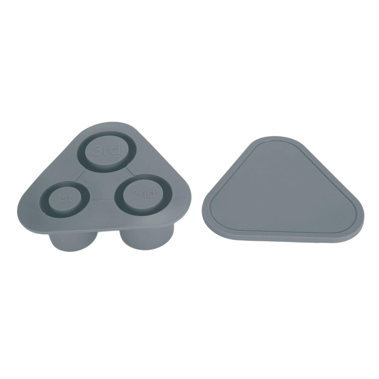 

Цилиндрический лоток для кубиков льда, легкосъемный, полый, 3 шт., силиконовая форма для льда с крышкой для напитков Gray