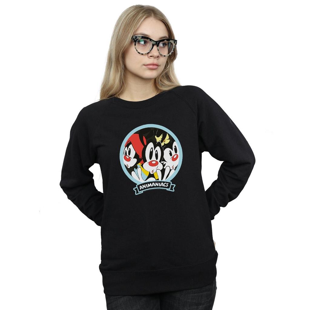 Animaniacs Womens/Ladies Fisheye Group Sweatshirt