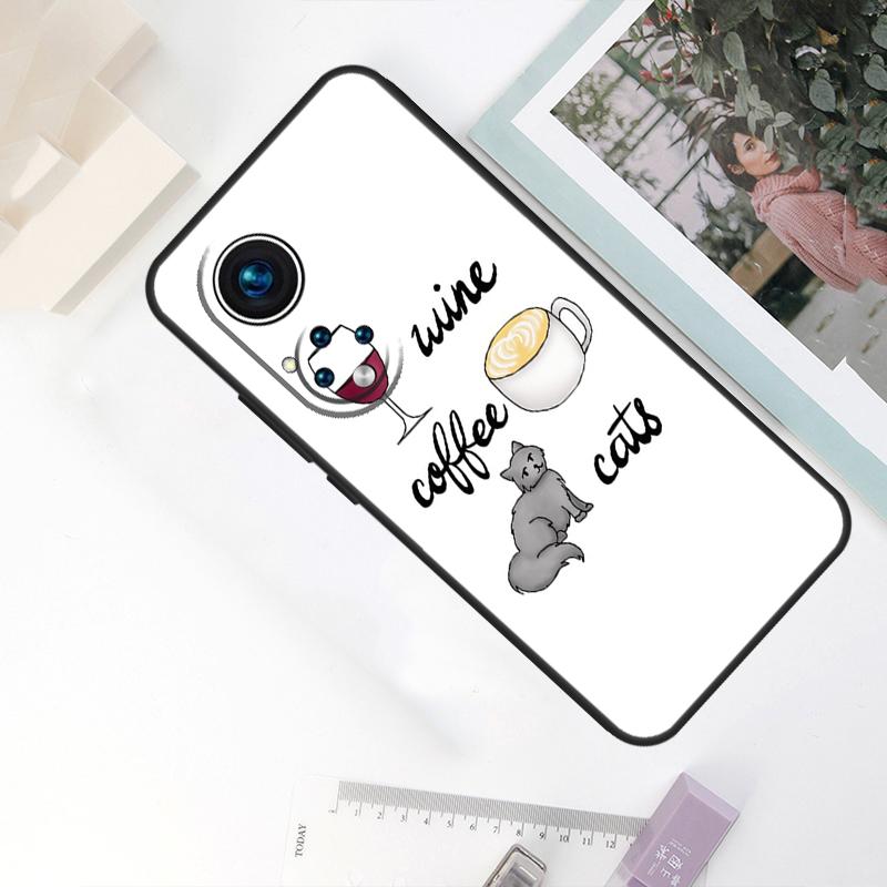 

Coffee Wine Cup For Honor Magic 7 Lite 6 8 Pro Case For Honor X9d X9a X9b X9c X8c X8b 200 400 50 70 90 Win RT Honor 200 Lite