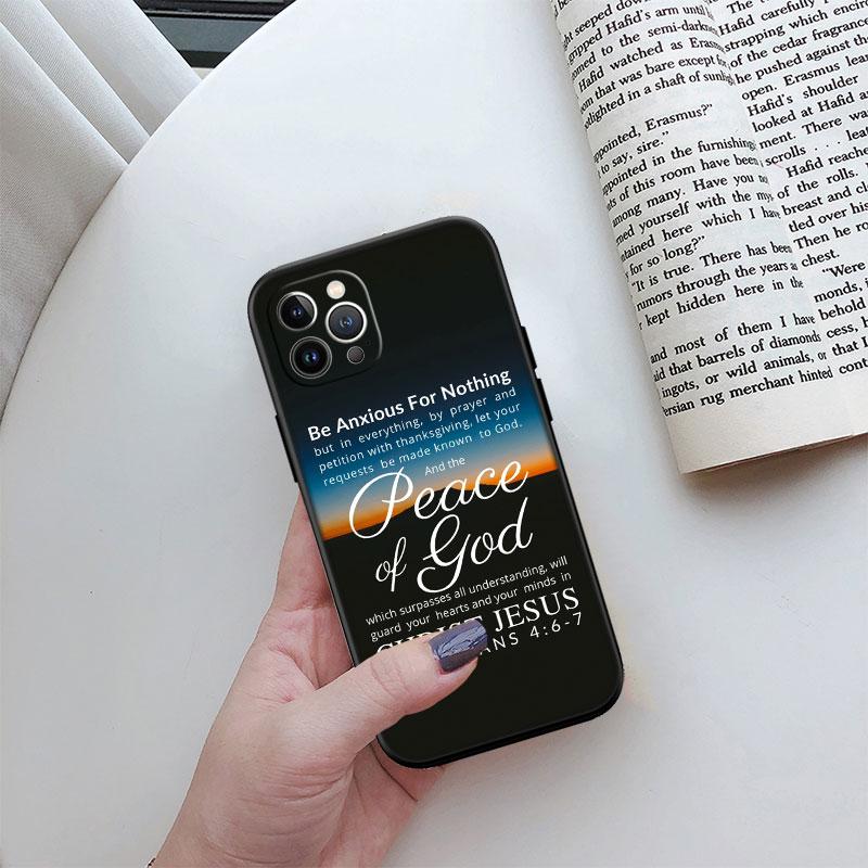 Bible verse Jesus Christ Phone Case for Motorola Moto Edge 60 60s 70 G86 G56 G54 E14 G04S G45 G54 G64 Pro Power Neo Fusion