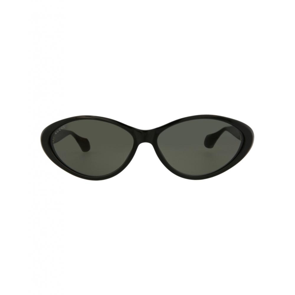 

Gucci Round Frame Recycled Acetate Sunglasses black black grey