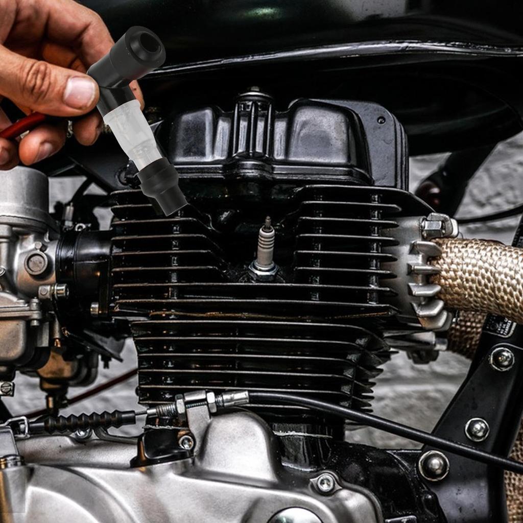 Motorcycle Flash Spark Plug Cap Motorcycle Universal Accessories High Voltage Cap Flash Spark Plug