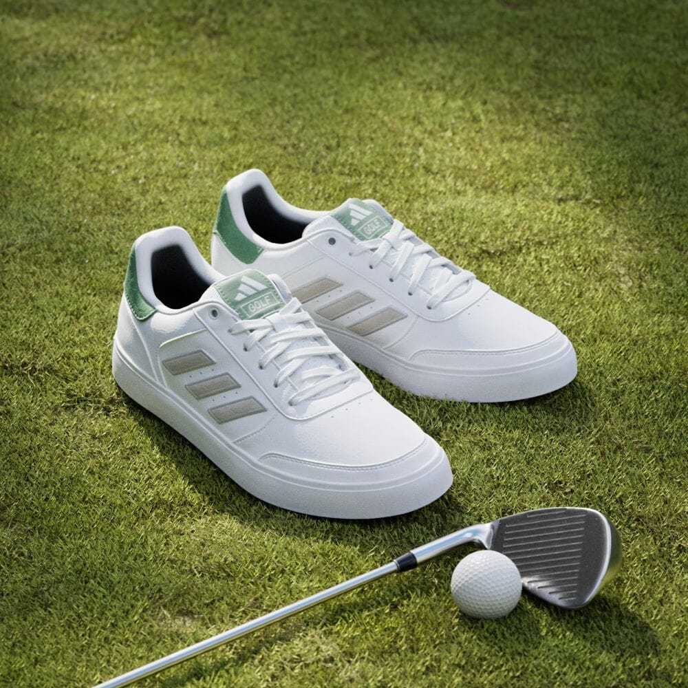 Adidas Retro Cloth 24 Footwear White Shoes & Footwear Sports Shoes Unisex GOLF IG3279 Footwear White / Footwear White / Preloved Green