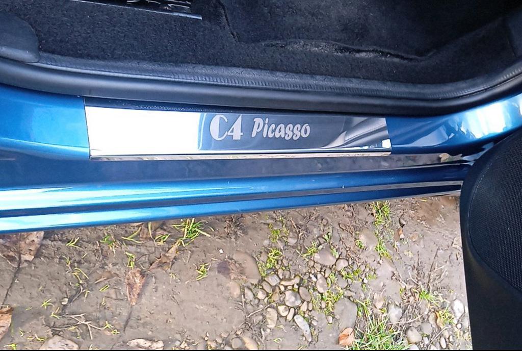 

Накладки на пороги Carmos (4шт, нерж.) для Citroen C-4 Picasso 2006-2013 рр.