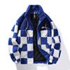 Herren 2026 Winter Lammwolle Baumwolle Jacke mit Plus Samt Fleece