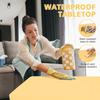125cm Portable Heavy Duty Folding Table with Handle, for Camping Picnic Parties Indoor/Outdoor, Capacity Weight 135KG (Light Yellow)