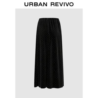 UR Women's Sequin High-Waist A-Line Skirt