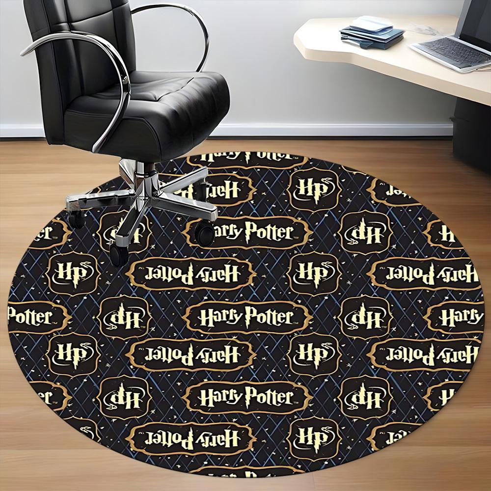 1pc Harry Potter Chair Carpet for Office Non-Slip, Indoor Non-Slip Washable Carpet, Non-Shedding Mat For Office Yy251030078
