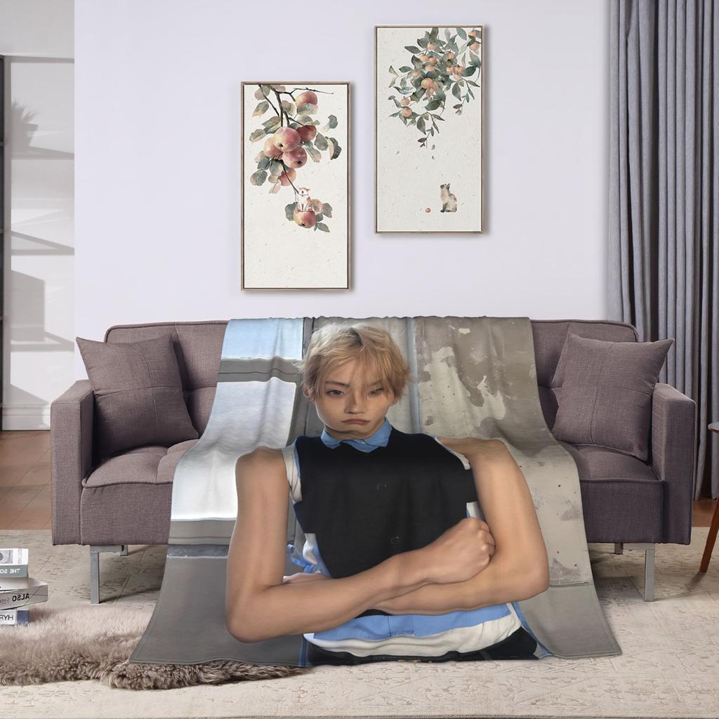 Ald1 Sangwon Decken Mädchen Flanell Überwurfdecke für Sofa Bett Warm Gemütlich Individuelle Qualität Tagesdecke Geschenk