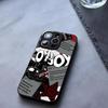 Cartoon Lovejoy Band Phone Case Tempered Glass For IPhone 17 13 14 16 12 15 11 Pro Max Plus Mini X XR SE2020 Coque