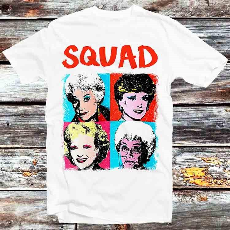 

Golden Girls Squad Stardust 80s 90s Tv Show Retro T Shirt B456 4XL