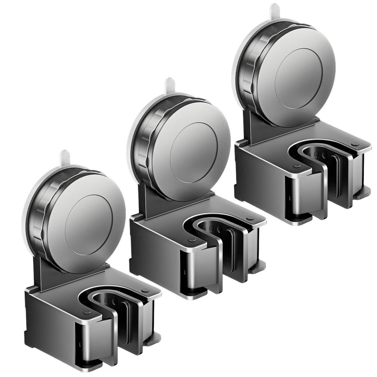 

3 шт. настенный органайзер для держателя швабры на присосках для уборки дома B