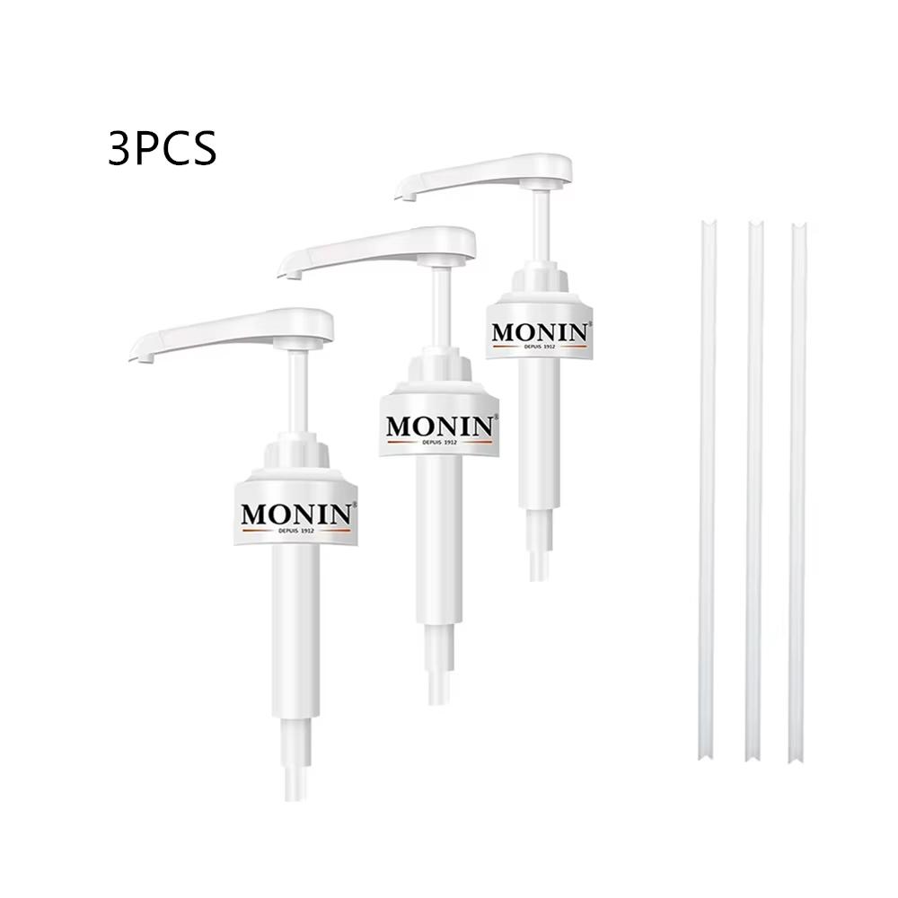 1PCS Coffee Milk Tea Dispenser Syrup Pump Liquid Dispenser For Monin Syrup 10ml Juice Bottle Dispenser Pump Kitchen Tools