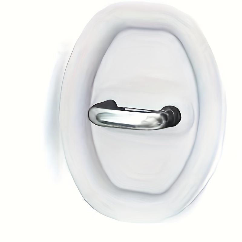 1set Door Handle Cover Silicone Car Door Mute Damping Cushion Door Lock Buckle Anti-collision Cover Car Door Lock Latches Cover