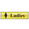 Scan Sign: Ladies Bathroom