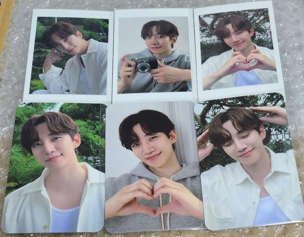 [USED] Weekend Limited Lee Junho Sea Green Bonus Photo Card Set