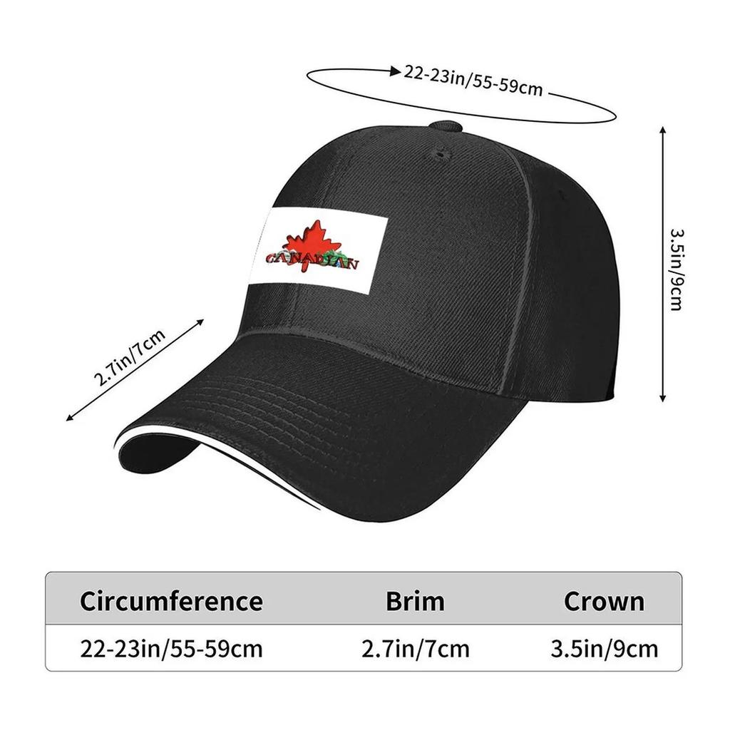 Canadian Rockies Baseball Cap Ball Cap Snapback Cap Sunhat Beach Bag Hats Man Womens
