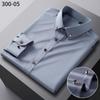 Trendy Iron-Free Slim Fit Mulberry Silk Shirt with Rhinestone Buttons and Turn-Down Collar