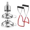 Can Clip Kitchen Gadget Anti-slip Funnel Oil Stainless Steel Liquid Lifting Clamp Practical HomeFunnel Sauce