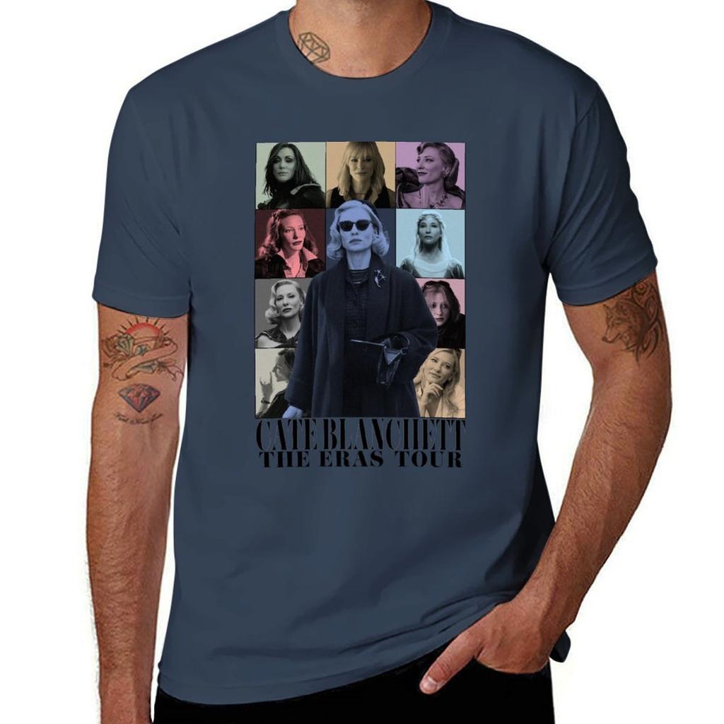 Cate Blanchett Characters The Etc Tour Tshirt blacks oversizeds mens graphic tshirts funny