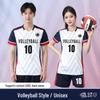 Quick-Dry Breathable Volleyball Team Uniform Set – Unisex Competition Jersey with Number Printing
