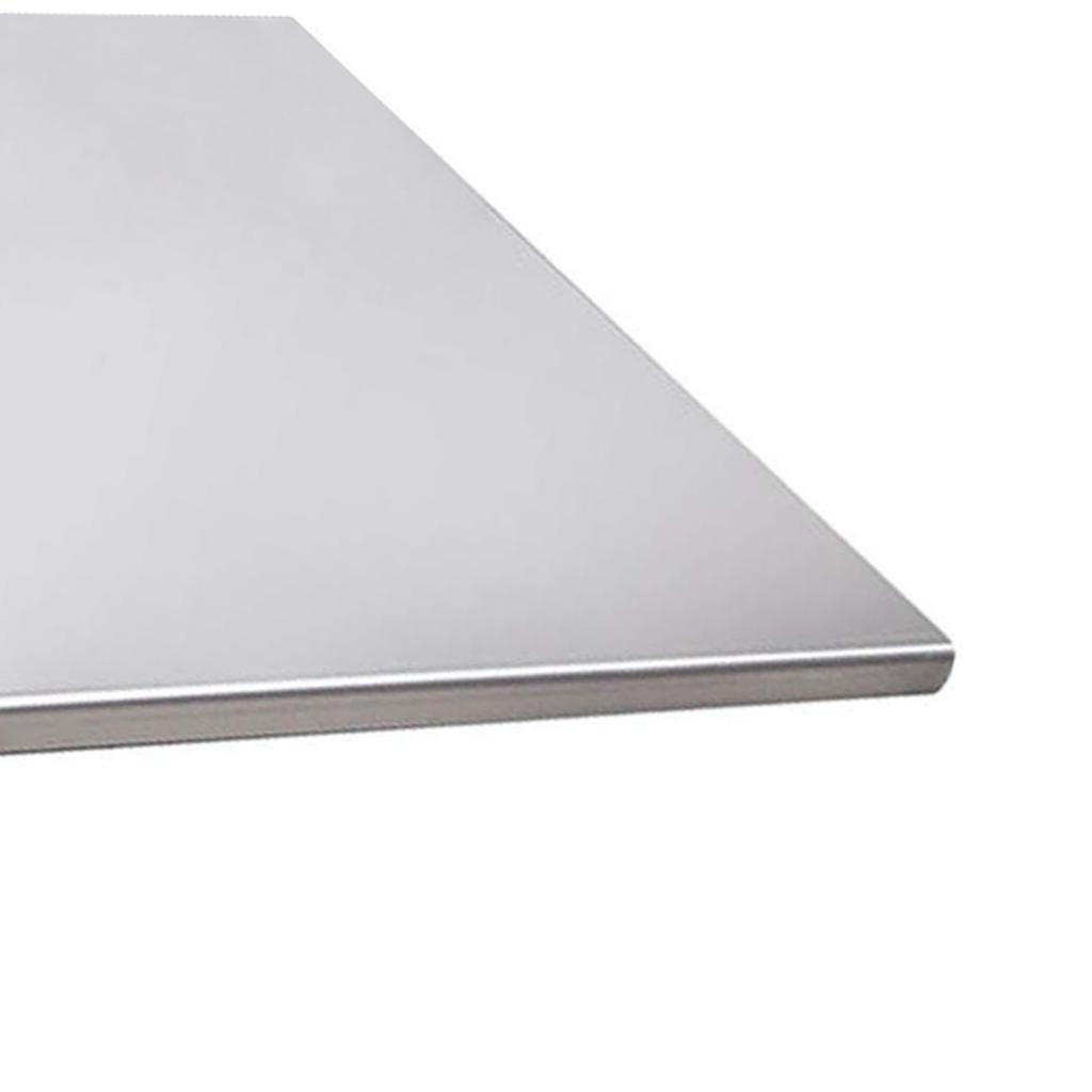 Board Stainless Steel Cutting Heavy Duty Non Slip Stable Surface Multipurpose Suitable for