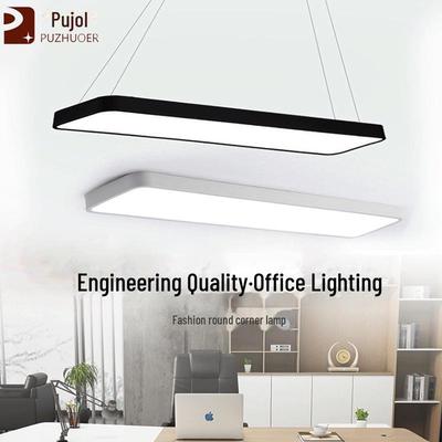 Modern Rectangular LED Ceiling Chandelier for Conference Room