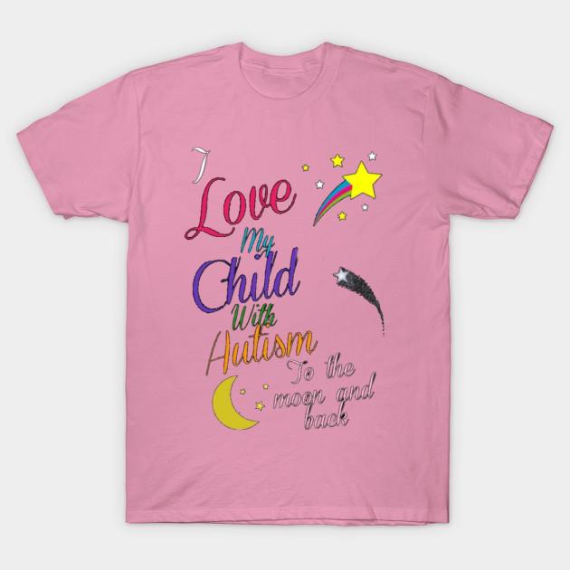 T Shirt Women Autism To The Moon And Back Harajuku Print Kawaii Tshirt Summer Short Sleeve Female T-Shirt Top Tee